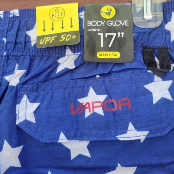 Men's Americana Swim Shorts - Made by Body Glove - NWT - Size S - Picture 7 of 8